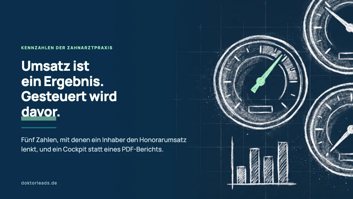 Kreidezeichnung eines Cockpits mit drei Rundinstrumenten und einem Balkendiagramm, eine Nadel ist grün markiert